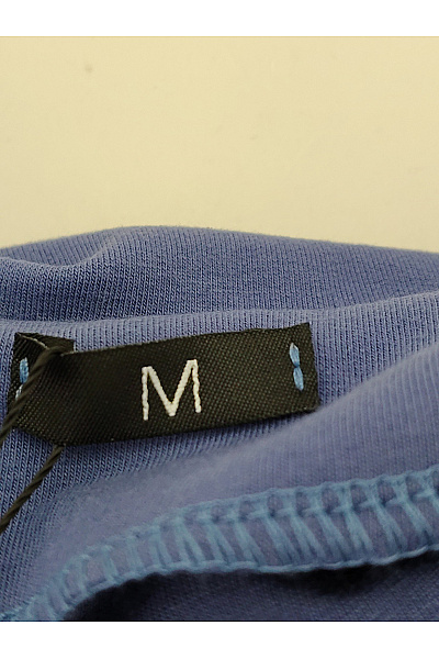 MOE Modré bavlněné midi šaty s dlouhým rukávem Vel. M | MOE | obrázek 6