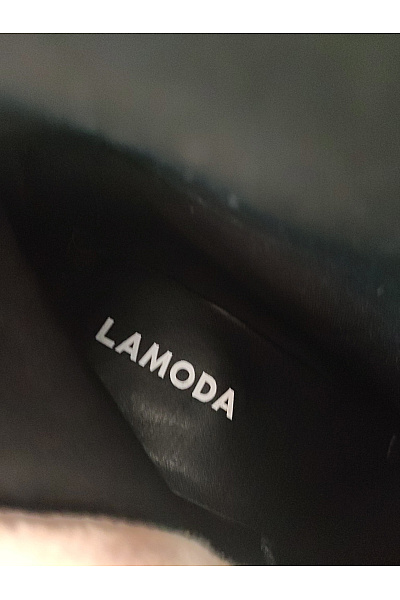 LAMODA Dámské bílé vysoké kozačky na platformě a podpatku Vel. 41 | LAMODA | obrázek 10