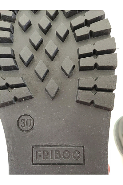 Dětské černé kotníkové třpytivé boty se šněrováním a zipem Velikost EU 30 | Unimoda | obrázek 10