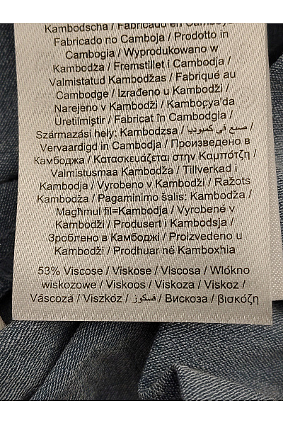 ONLY Dámské modré široké kalhoty s vysokým pasem a mašlí Vel. S | ONLY | obrázek 7