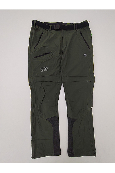 MAC Khaki turistické outdoorové kalhoty s odepínacími nohavicemi a páskem Vel. 27 | MAC | obrázek 2