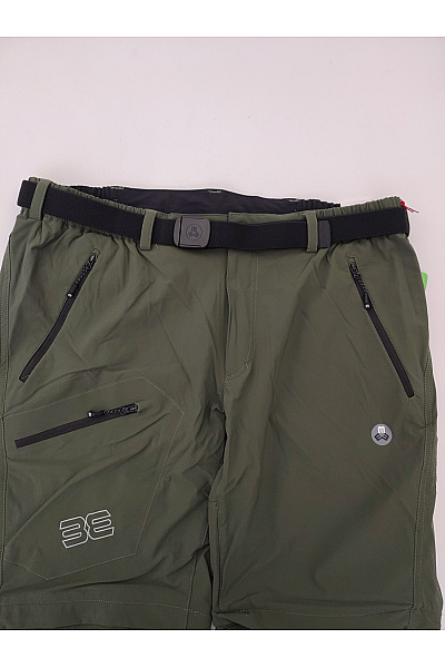 MAC Khaki turistické outdoorové kalhoty s odepínacími nohavicemi a páskem Vel. 27 | MAC | obrázek 5