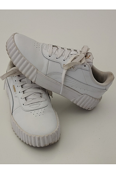 Puma Dámské tenisky Carina L Bílé Zlaté Vel. 36 | Puma | obrázek 4