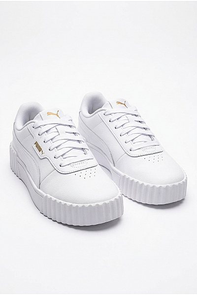 Puma Dámské Tenisky Carina L Bílé Zlaté Vel. 36