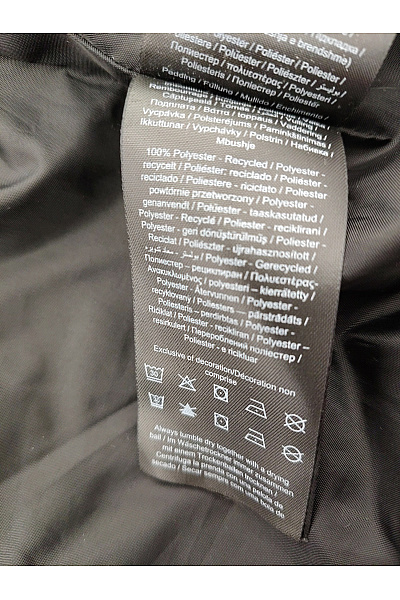 VERO MODA Dámská černá dlouhá prošívaná zimní bunda s kapucí Velikost EU XL | VERO MODA | obrázek 6