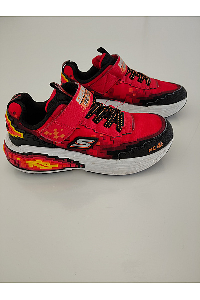 SKECHERS tenisky Dětské červené s pixelovým vzorem na platformě Vel. EU 31 | SKECHERS | obrázek 2