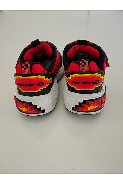 SKECHERS tenisky Dětské červené s pixelovým vzorem na platformě Vel. EU 31 | SKECHERS | obrázek 7