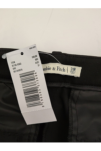 Abercrombie&Fitch Dámské černé zvonové elegantní kalhoty Vel. US 31R | Abercrombie&Fitch | obrázek 6