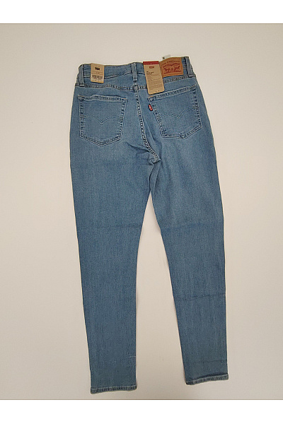 LEVIS Dámské modré bavlněné džíny s vysokým pasem a dírami na kolenou Vel. US 29 | LEVIS | obrázek 7