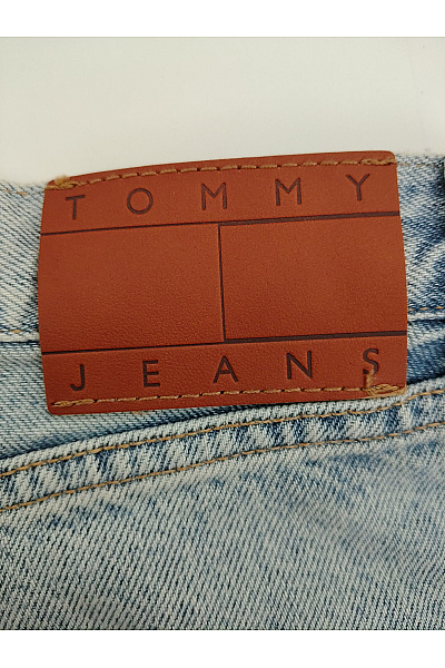 TOMMY HILFIGER Dámské bavlněné džíny s vysokým pasem rovné seprané Velikost US 26/32 | TOMMY HILFIGER | obrázek 10