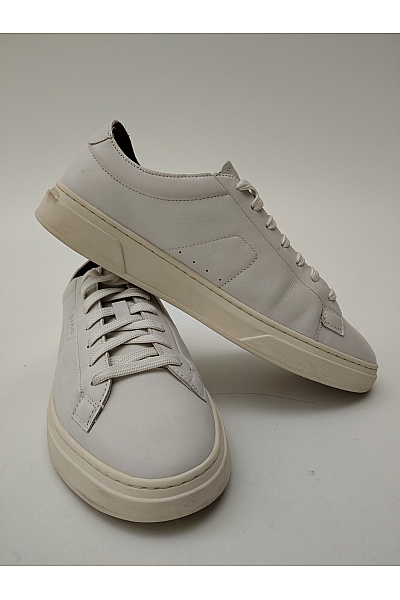 Hugo Boss Pánské tenisky Leather Low-Top Sneakers Béžové Vel. EU 41 | Hugo Boss | obrázek 6