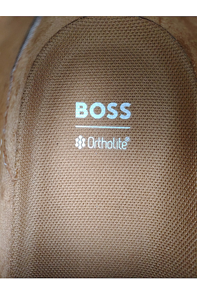 Hugo Boss Pánské tenisky Leather Low-Top Sneakers Béžové Vel. EU 41 | Hugo Boss | obrázek 11