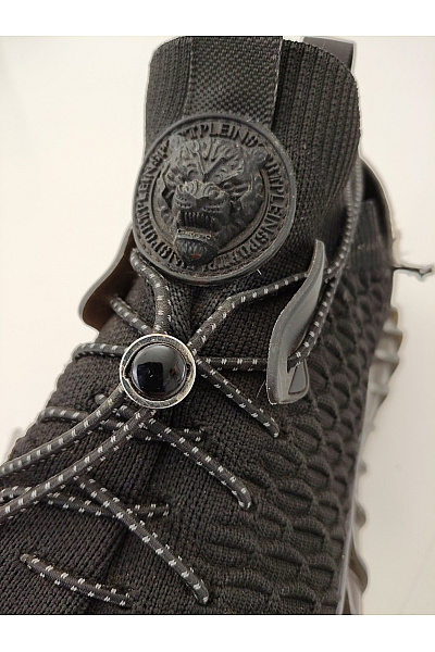PLEIN SPORT Pánské tenisky The Iron Tiger Gen.X.02 Černé Vel. 45 | PLEIN SPORT | obrázek 7
