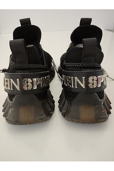 PLEIN SPORT Pánské tenisky The Iron Tiger Gen.X.02 Černé Vel. 45 | PLEIN SPORT | obrázek 9