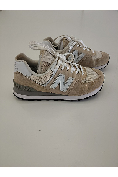 New Balance Dámské tenisky 574 Béžové Bílé Šedé Vel. US 7 | New Balance | obrázek 2