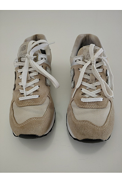 New Balance Dámské tenisky 574 Béžové Bílé Šedé Vel. US 7 | New Balance | obrázek 5