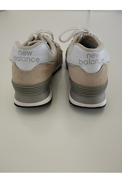 New Balance Dámské tenisky 574 Béžové Bílé Šedé Vel. US 7 | New Balance | obrázek 9