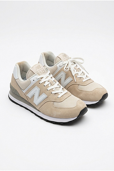 New Balance Dámské Tenisky 574 Béžové Bílé Šedé Vel. US 7