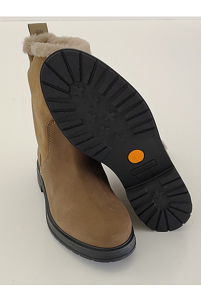 Timberland Dámské hnědé kotníkové boty s kožíškem zimní Vel. 39 | Timberland | obrázek 3