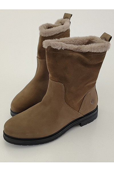 Timberland Dámské hnědé kotníkové boty s kožíškem zimní Vel. 39 | Timberland | obrázek 4