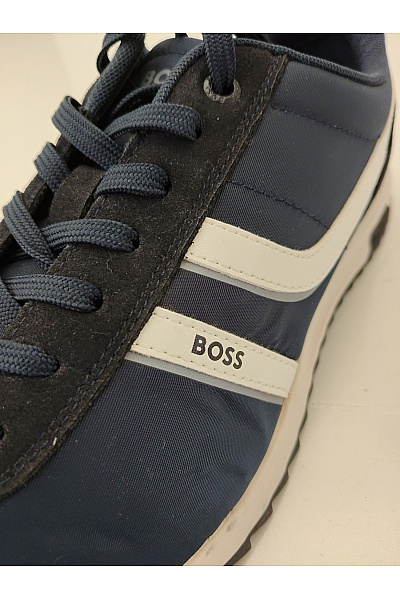 Hugo Boss Pánské tenisky Vinston Modré Černé Bílé Vel. EU 44 | Hugo Boss | obrázek 8