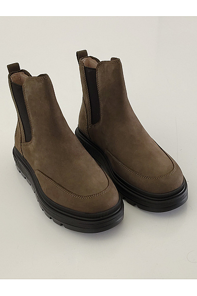 Timberland Dámské khaki kotníkové chelsea boty na platformě Velikost US 38 | Timberland | obrázek 2