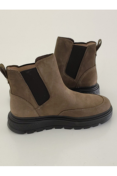 Timberland Dámské khaki kotníkové chelsea boty na platformě Velikost US 38 | Timberland | obrázek 5
