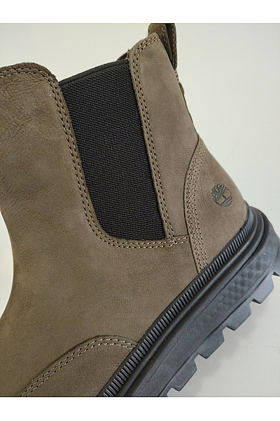 Timberland Dámské khaki kotníkové chelsea boty na platformě Velikost US 38 | Timberland | obrázek 8