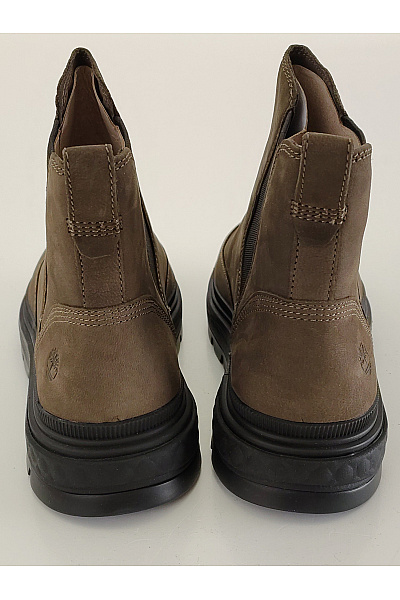 Timberland Dámské khaki kotníkové chelsea boty na platformě Velikost US 38 | Timberland | obrázek 9