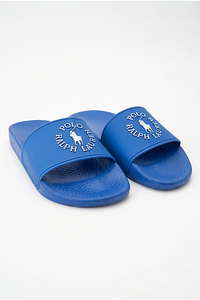 Ralph Lauren Dámské Modré Nazouvací Pantofle Letní Plážové Vel. 38