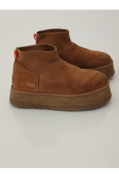 UGG Hnědé kotníkové válenky na vysoké platformě Vel. EU 41 | UGG | obrázek 2