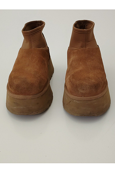 UGG Hnědé kotníkové válenky na vysoké platformě Vel. EU 41 | UGG | obrázek 3