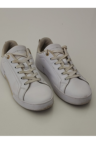 TOMMY HILFIGER Dámské tenisky Chique Court Sneaker Bílé Velikost EU 38 | TOMMY HILFIGER | obrázek 2
