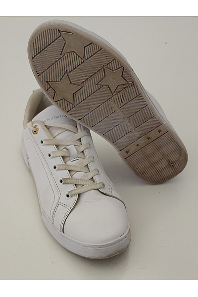 TOMMY HILFIGER Dámské tenisky Chique Court Sneaker Bílé Velikost EU 38 | TOMMY HILFIGER | obrázek 3