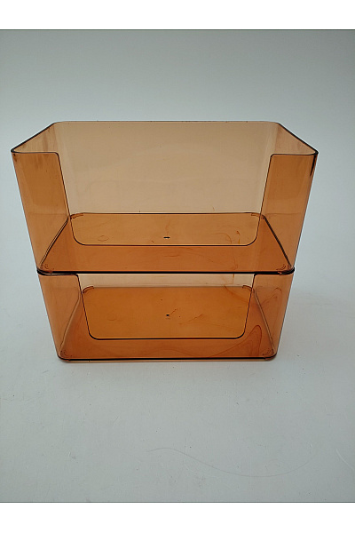 Oranžový stohovatelný úložný box | Unimoda | obrázek 2