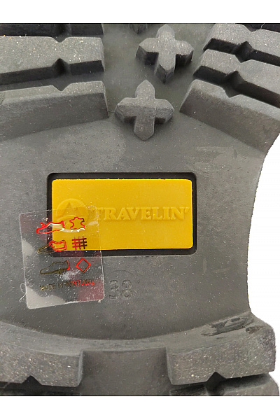 TRAVELIN Dámské černé polokozačky podzimní zimní vycházkové s kulatou špičkou Velikost 38 | TRAVELIN | obrázek 12