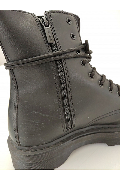 Dr.Martens Pánské černé kotníkové workery na platformě šněrovací zip Vel. 44 | Dr.Martens | obrázek 8