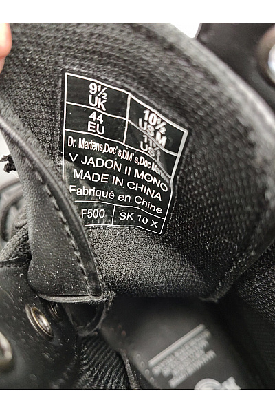 Dr.Martens Pánské černé kotníkové workery na platformě šněrovací zip Vel. 44 | Dr.Martens | obrázek 10
