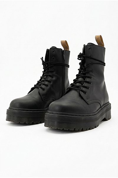 Dr.Martens Pánské černé Kotníkové Workery Na Platformě šněrovací Zip Vel. 44