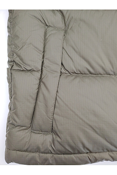 THE NORTH FACE Dámská khaki prošívaná puffer bunda se zipem Vel. S | THE NORTH FACE | obrázek 2