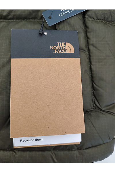 THE NORTH FACE Dámská khaki prošívaná puffer bunda se zipem Vel. S | THE NORTH FACE | obrázek 3
