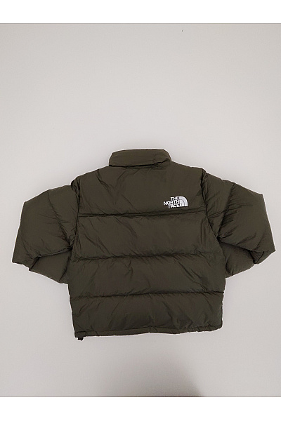 THE NORTH FACE Dámská khaki prošívaná puffer bunda se zipem Vel. S | THE NORTH FACE | obrázek 6