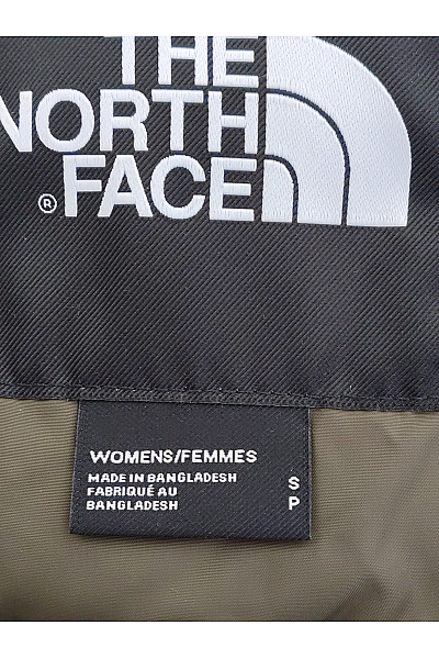 THE NORTH FACE Dámská khaki prošívaná puffer bunda se zipem Vel. S | THE NORTH FACE | obrázek 9