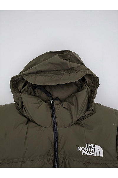 THE NORTH FACE Dámská khaki prošívaná puffer bunda se zipem Vel. S | THE NORTH FACE | obrázek 10