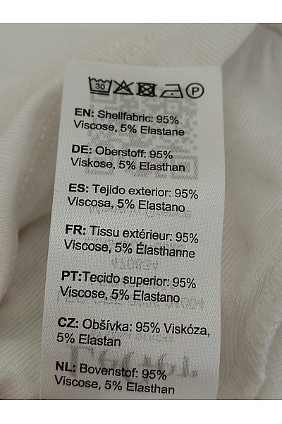 LEGEA Dámské bílé basic tričko s krátkým rukávem a nápisem Velikost S | LEGEA | obrázek 4