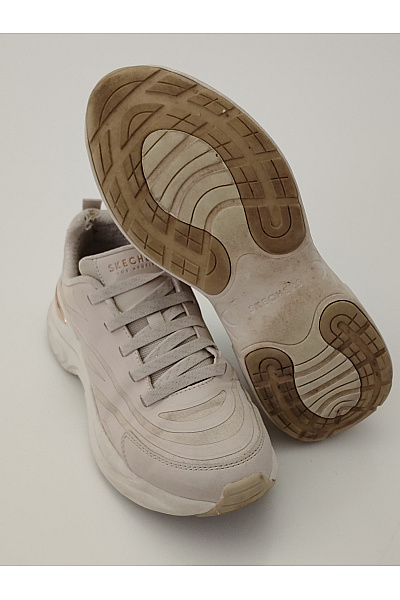 SKECHERS Dámské tenisky Street Hazel - Metallic Soiree Béžové Zlaté Velikost 40 | SKECHERS | obrázek 3
