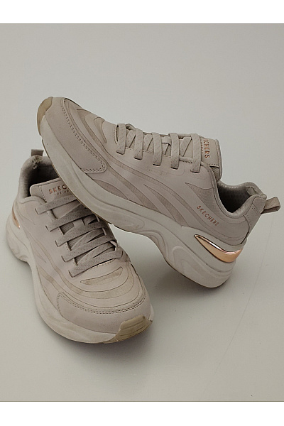 SKECHERS Dámské tenisky Street Hazel - Metallic Soiree Béžové Zlaté Velikost 40 | SKECHERS | obrázek 4