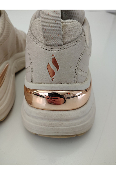 SKECHERS Dámské tenisky Street Hazel - Metallic Soiree Béžové Zlaté Velikost 40 | SKECHERS | obrázek 7