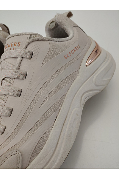 SKECHERS Dámské tenisky Street Hazel - Metallic Soiree Béžové Zlaté Velikost 40 | SKECHERS | obrázek 9
