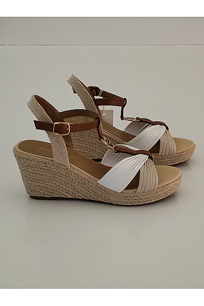 TOM TAILOR Dámské letní espadrilky na klínku s páskem a přezkou Velikost EU 39 | TOM TAILOR | obrázek 2
